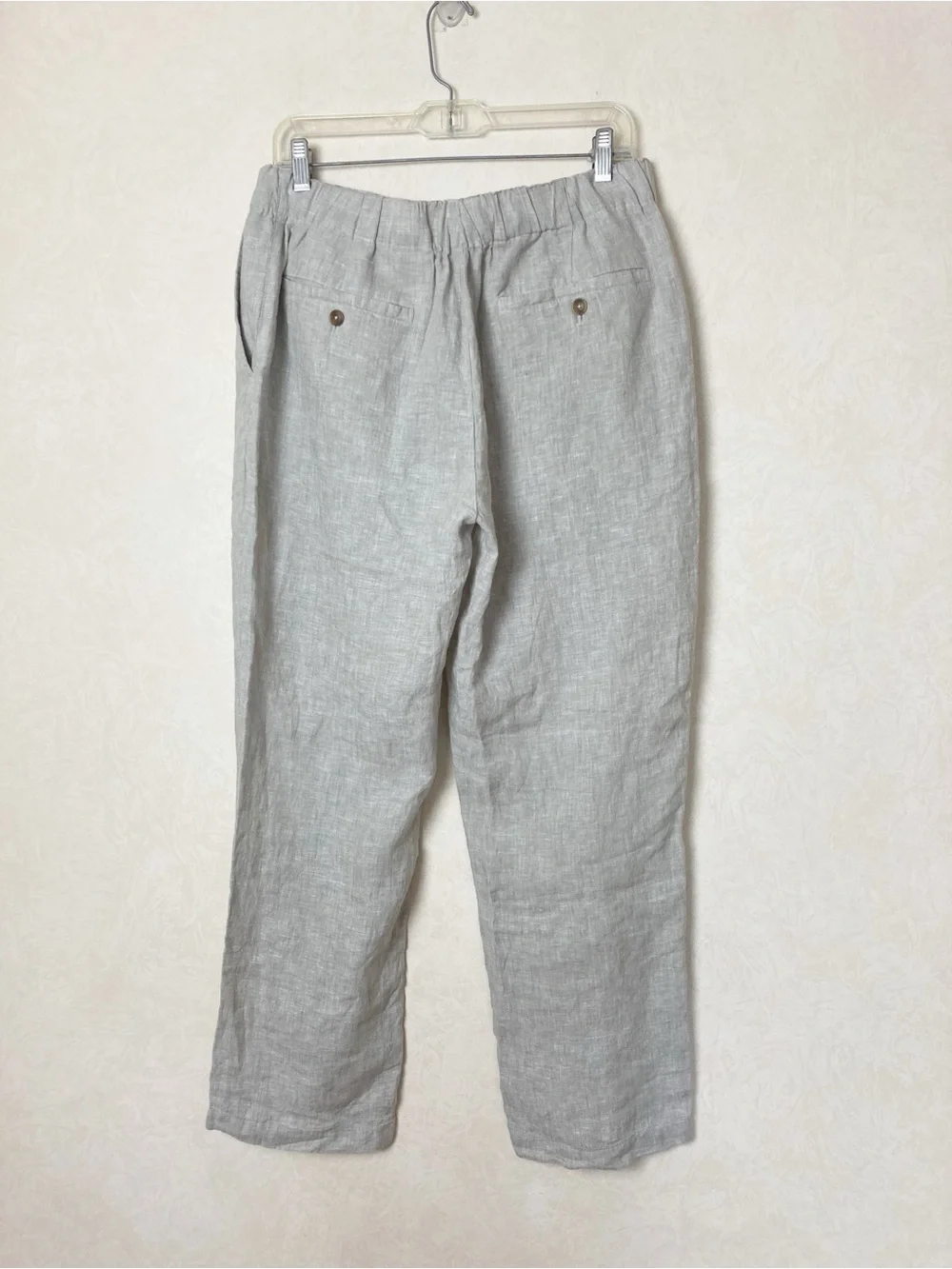 Quince NWT 100% European Linen Pants Flax Women’s Size M New